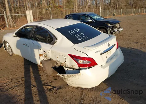 2009 Nissan Maxima 3.5 Sv z USA, uszkodzony, nr VIN 1N4AA51E39C829574